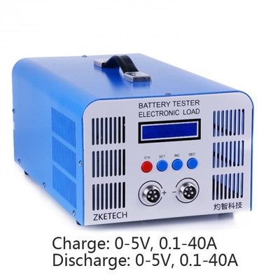 리튬 배터리 용량 테스터 5V 사이클 35A EBC-A40L고 전류는 40A 방출을 고발합니다