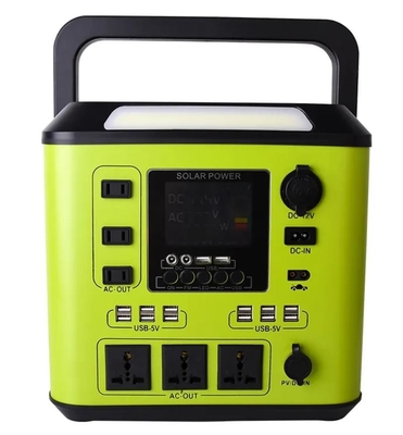 1500W 가지고 다닐 수 있는 동력화차 500WH 800WH 2000WH 태양 에너지 저장 발전기를 녹색으로 만드세요