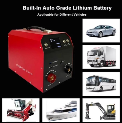 12V 24V 가지고 다닐 수 있는 차량 배터리 충전기 자동차 점프 스타터 과중한 업무 디자인