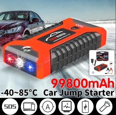 LED와 미니 슬림 20000 mah 가지고 다닐 수 있는 자동차 점프 스타터 자동차 긴급 시작