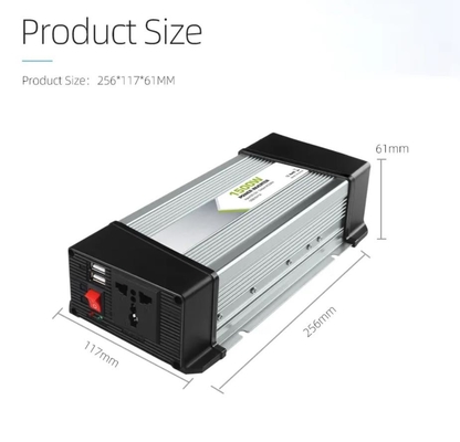 230V 태양 수정된 정현파 인버터 고효율에 대한 1.5KW DC 교류 전력 인버터 12v