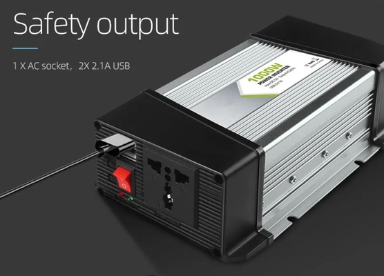 AC 정정된 정현파 역변환 장치 12v 내지 220v 1000W DC 교류 전력 인버터에 대한 DC