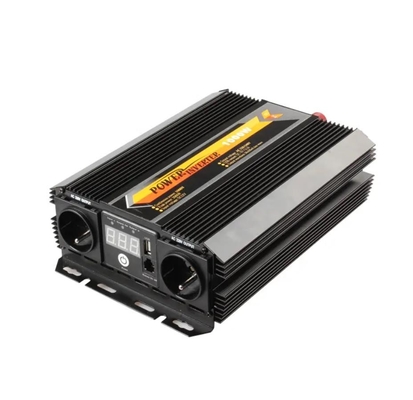 듀얼 AC 코드 구멍과 1000W 12v 내지 220v 역변환 장치 12V 내지 110V 차 역변환 장치