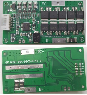 12.8V Lifepo4 BMS 널, 리튬 전지 10A 20A 25A를 위한 BMS