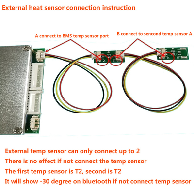 Li 이온 Lifepo4 건전지를 위한 똑똑한 개미 LTO 건전지 BMS 7s-16s 100A 320A