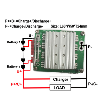 5S 12v 리튬 BMS, 전기 자동차를 위해 시작되는 Lifepo4 건전지 BMS 30A 자동