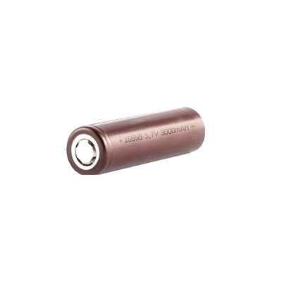 18650 리튬 이온 배터리 셀 3.7 볼트 20A 3000mah 18×65mm 크기
