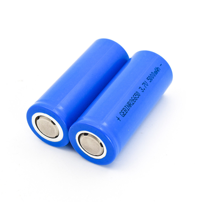 손전등 작은 팬을 위한 편평한 정상 26650 재충전 전지 5000mah