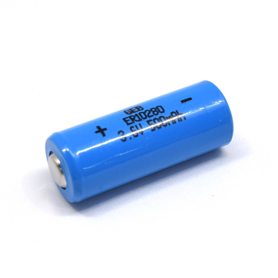 LiSOCL2 리튬 이온 배터리 셀 비 충전식 3.6V 500mAh ER10280