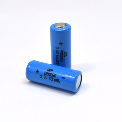 LiSOCL2 리튬 이온 배터리 셀 비 충전식 3.6V 500mAh ER10280