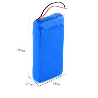 9000mah 18650 리튬 이온 배터리 팩, 7.4 V 재충전용 리튬 이온 배터리