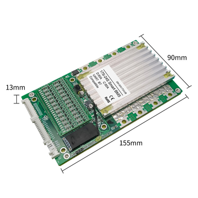 똑똑한 건전지 보호 널, BT UART 60V 72V를 가진 균형 장치 17S-24S 80A를 가진 BMS