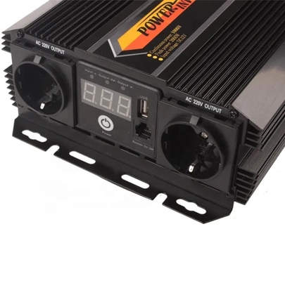 듀얼 AC 코드 구멍과 1000W 12v 내지 220v 역변환 장치 12V 내지 110V 차 역변환 장치